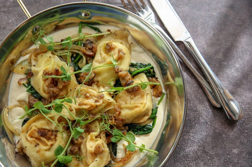 טורטליני דלעת וערמונים של דרימרי