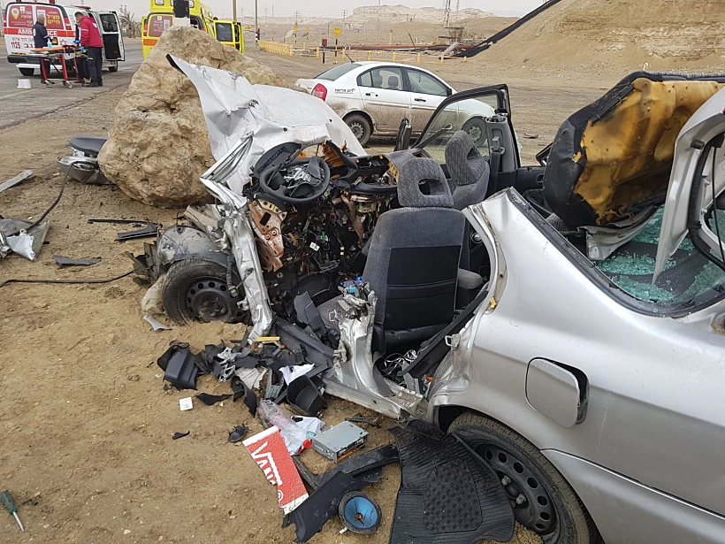 תאונת הדרכים בכביש 90