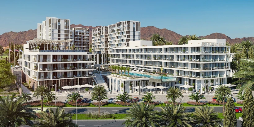 פרויקט משותף של קבוצת היזמות האילתית כראל גרופ וקבוצת מלונות הבוטיק בראון