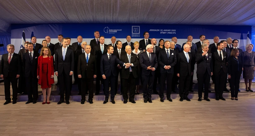 מנהיגי העולם בבית הנשיא