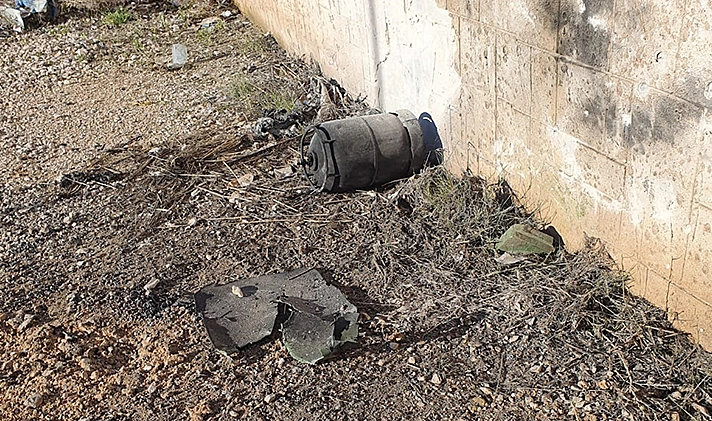 בלון הגז שהתפוצץ בבית קרקע במושב שלווה