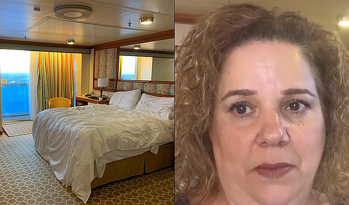הישראלית שנמצאת על הספינה הסינית והחדר בו היא שוהה