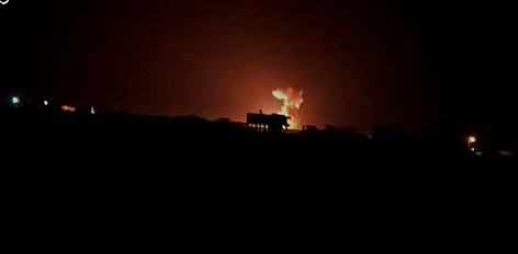 תיעוד תקיפת צה''ל ברצועת עזה