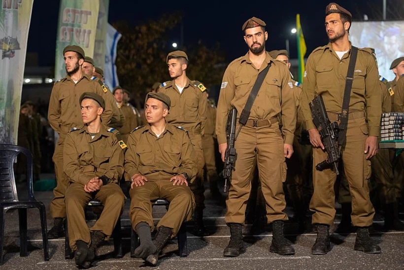 תמונות מטקס ההשבעה של לוחמי גולני