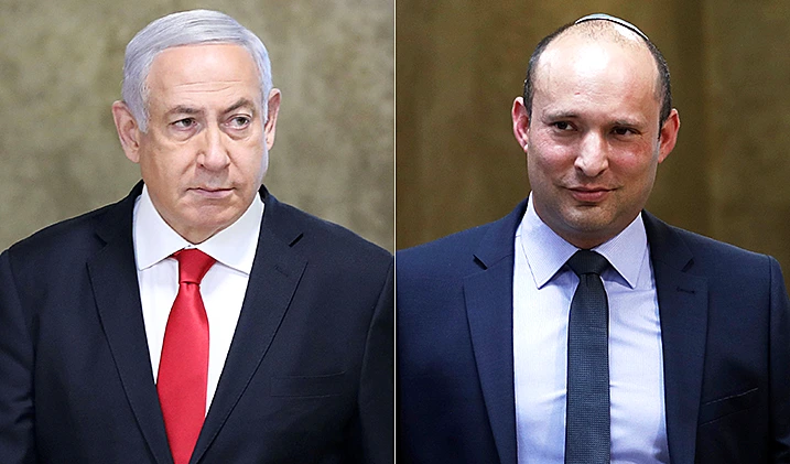 נפתלי בנט ובנימין נתניהו