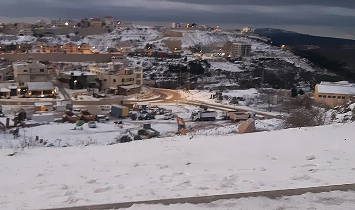 מג'דל שמס מושלגת