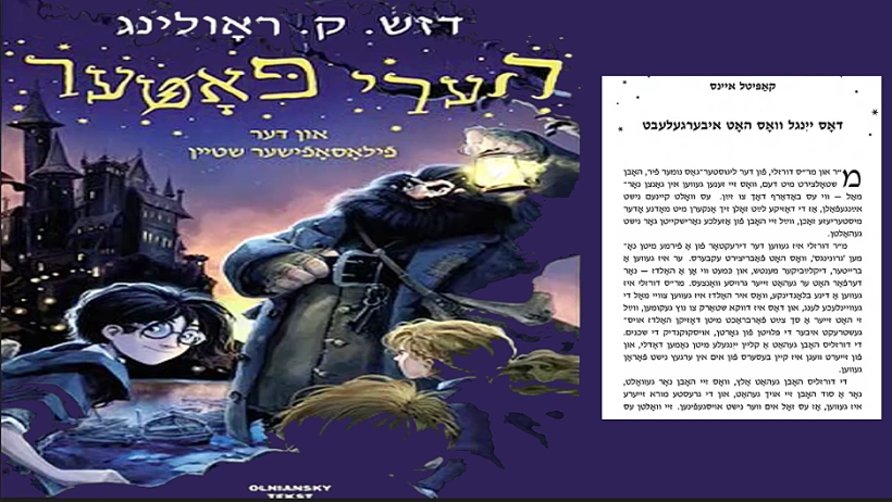 הערי פאטער: הארי פוטר ביידיש