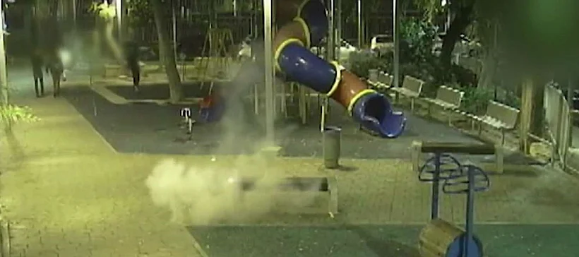 ילדים מפעילים נפצים בראשון לציון