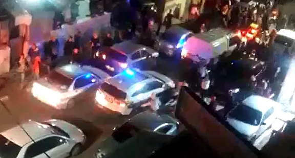 זירת הירי בג'סר א-זרקא בה נורה למוות נביל עיסא עמאש