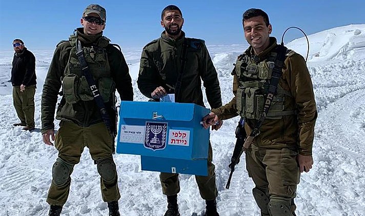 הצבעה בחטיבת ''הגולן והחרמון''