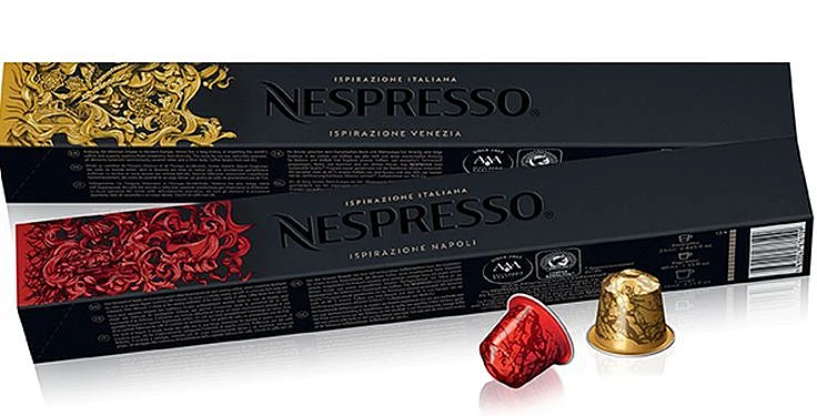קפסולות של נספרסו עם השראה איטלקית