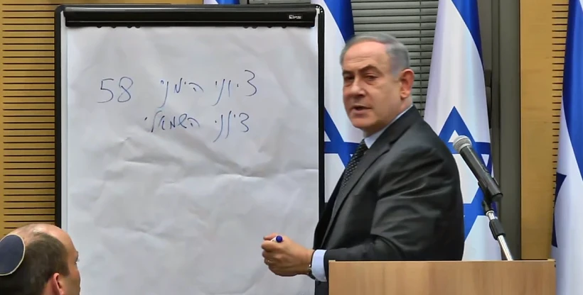 בנימין נתניהו בסיעת ראשי הימין בכנסת