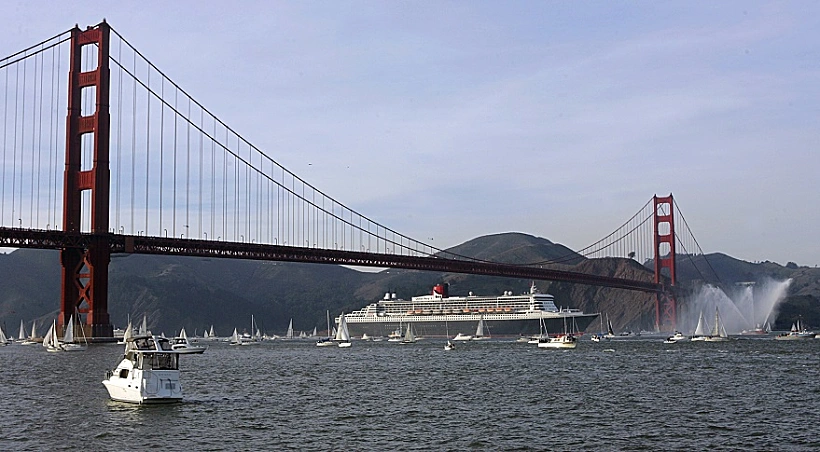 אוניית קרוז בסן פרנסיסקו