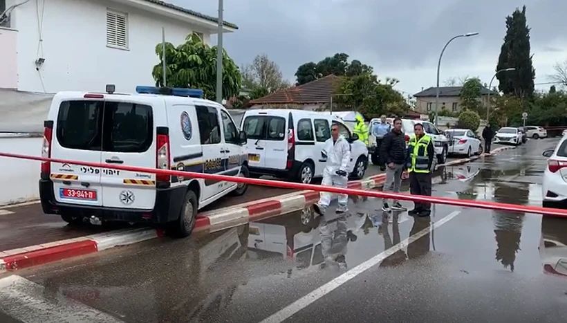 אירוע דקירה בהוד השרון