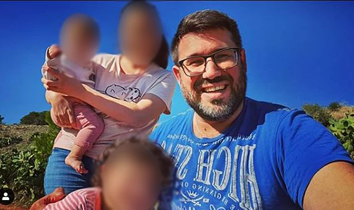 ברק בן עמי החשוד ברצח ביתו בהוד השרון