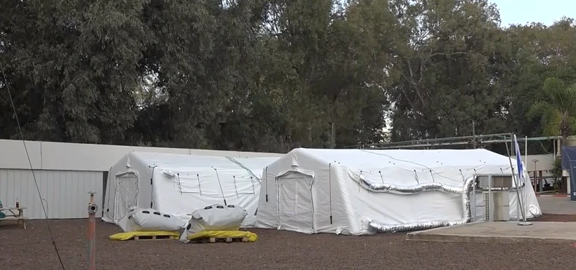 מתחמי הבידוד לחולי הקורונה