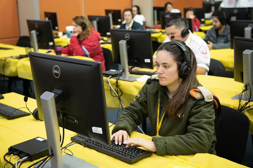 מוקד מידע משותף למגן דוד אדום ולפיקוד העורף