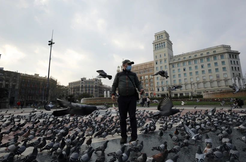 התפרצות הקורונה בברצלונה