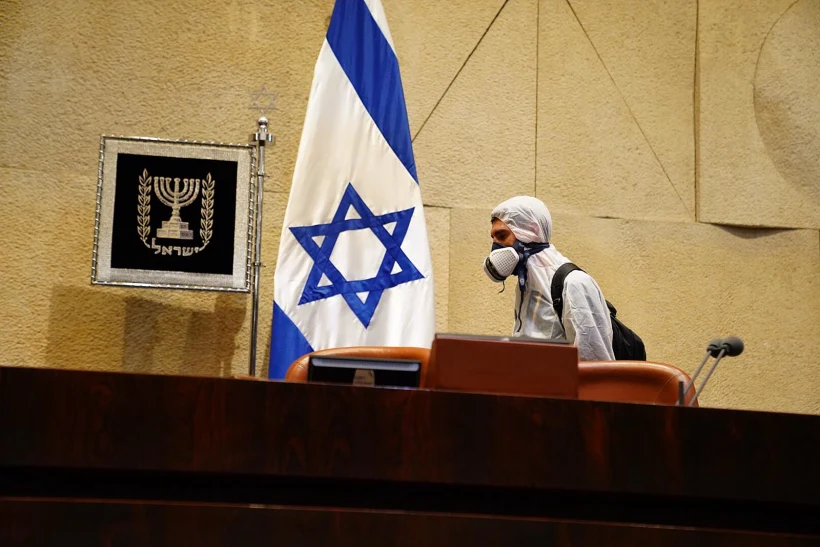 חיטוי המליאה טרם השבעת הכנת ה-23