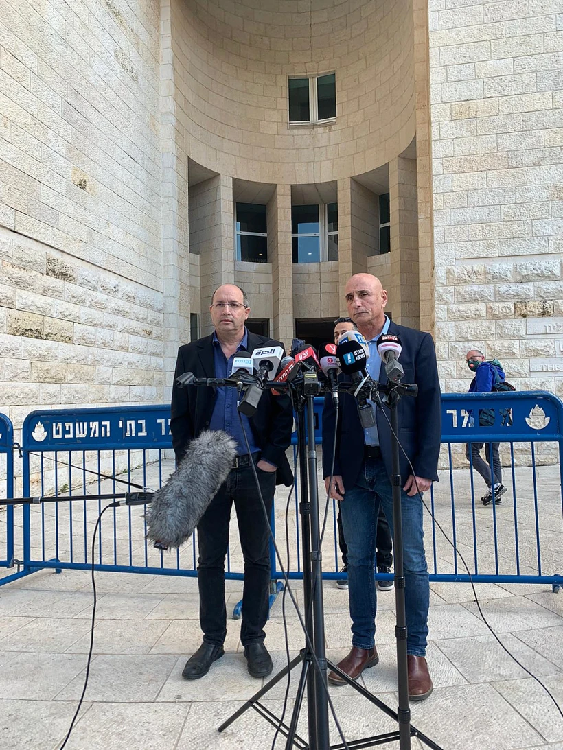 ח''כ אבי ניסנקורן וח''כ עפר שלח