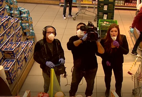 מאחורי הקלעים של צוותי חדשות 13 בצל משבר הקורונה