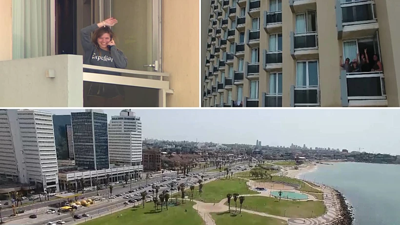 חולי קורונה במצב קל מאושפזים במלון ''דן פנורמה''