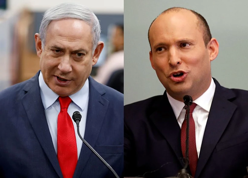 נפתלי בנט ובנימין נתניהו