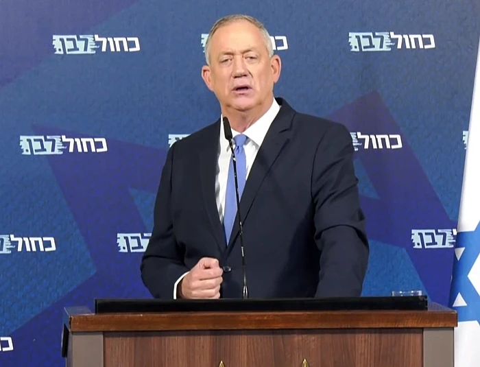 גנץ בהצהרה בנוגע למגעים לאחדות