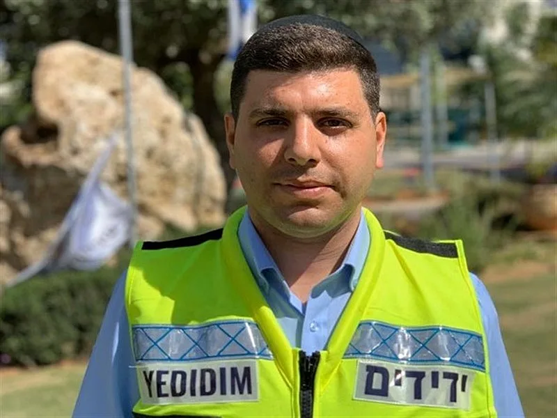 ישראל אלמסי, מנכ''ל ארגון ''ידידים סיוע בדרכים'', ישיא משואה ביום העצמאות ה-72