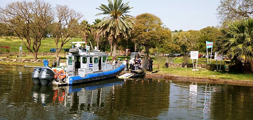 גבר התרסק לכנרת ונפצע קשה