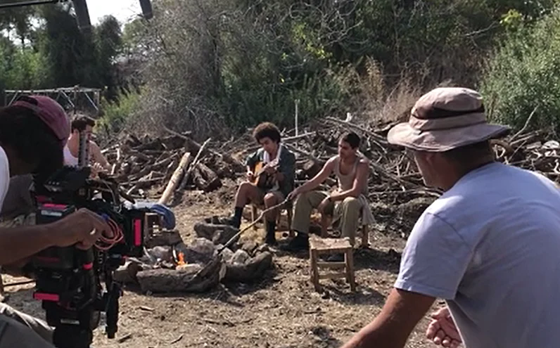 צילומי הסדרה ''פלמ''ח''