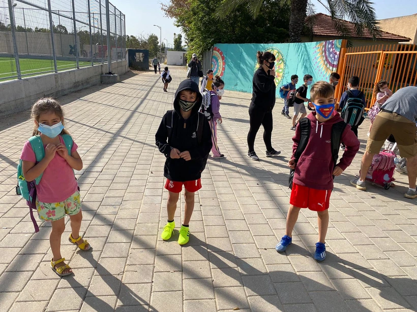 החזרה לבתי הספר, חוף אשקלון