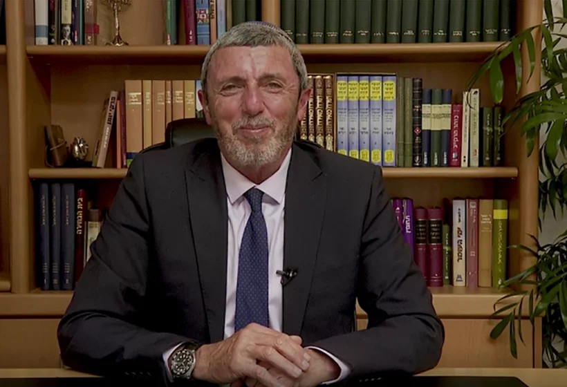 שר החינוך רפי פרץ