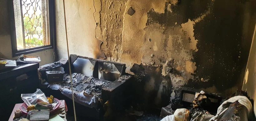 שריפה בבאר שבע