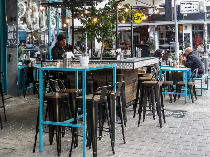 מסעדה תל אביבית בשכונת פלורנטין
