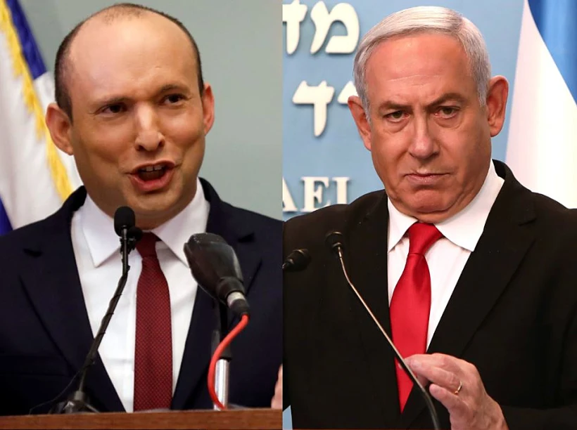 בנימין נתניהו ונפתלי בנט