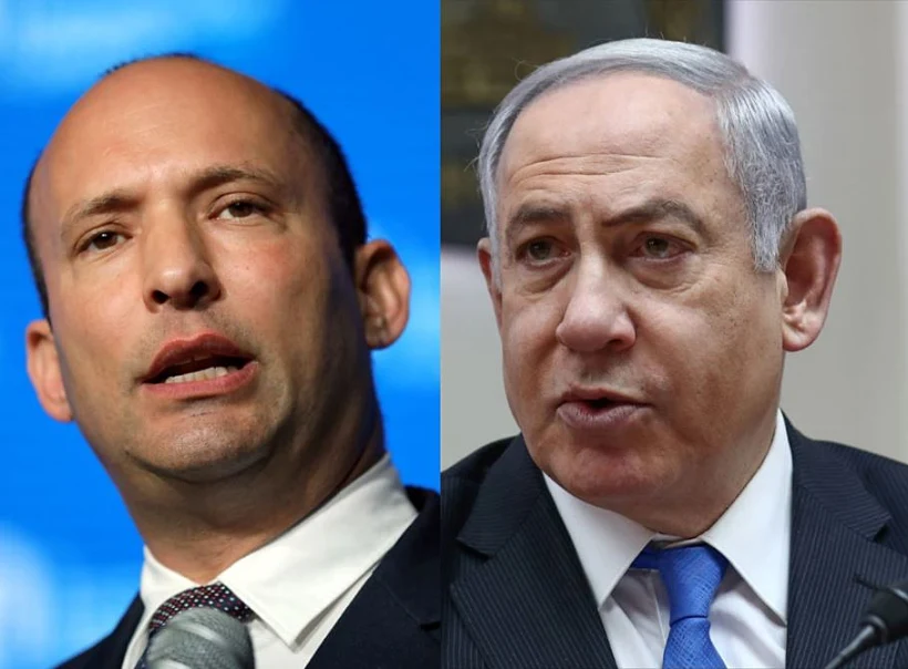 בנימין נתניהו ונפתלי בנט