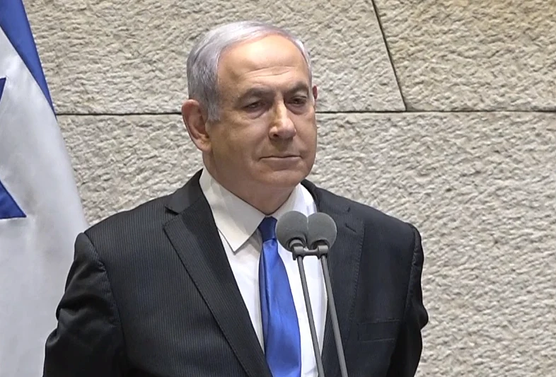 ראש הממשלה בנימין נתניהו בטקס השבעת הממשלה