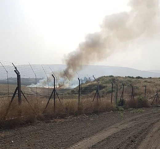 אזור התקרית בגבול עם ירדן