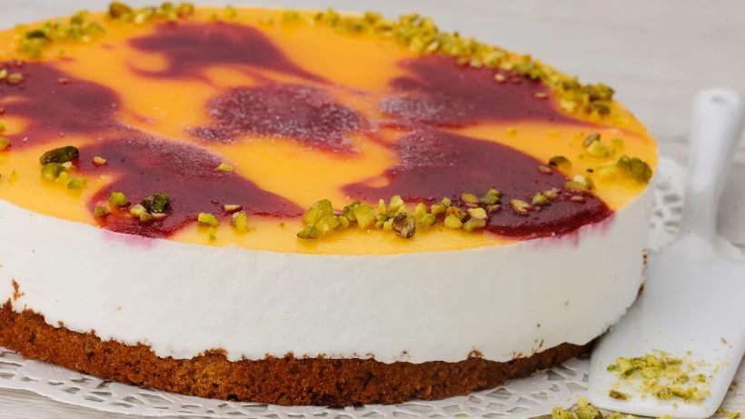 עוגת יוגורט משמש של דה לה פה