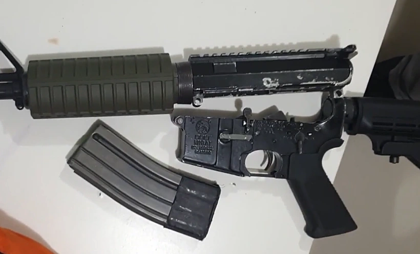 נשק שנתפס בעקבות הפעלת סוכן סמוי