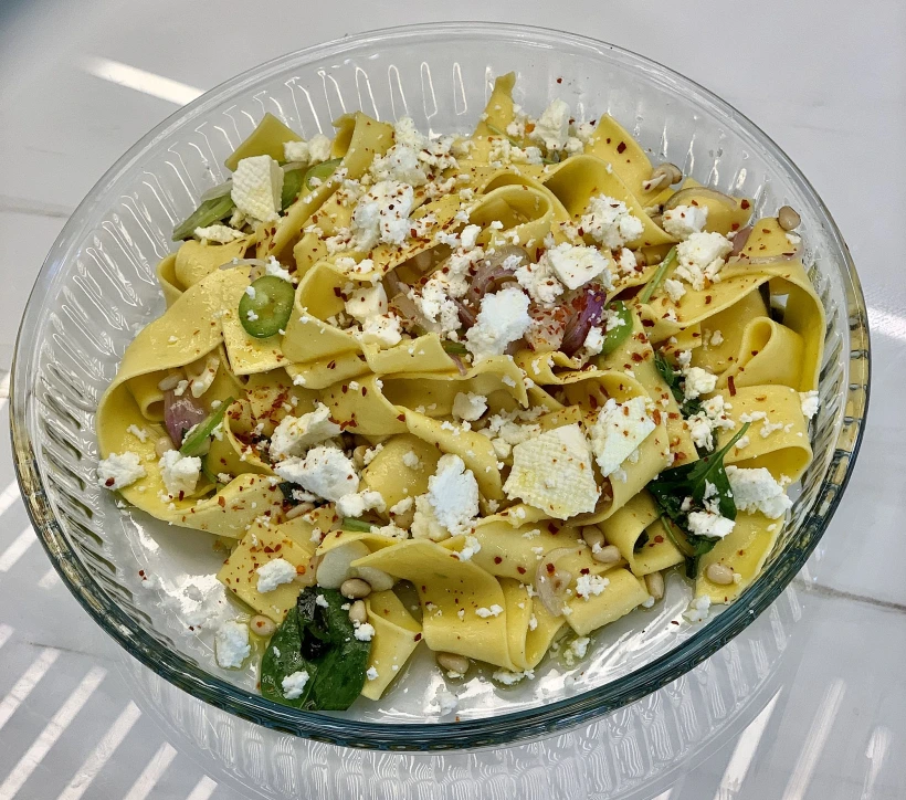 פסטה פפרדלה בולגרית