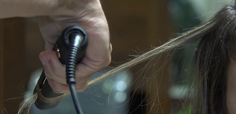 החלקת שיער, אילוסטרציה