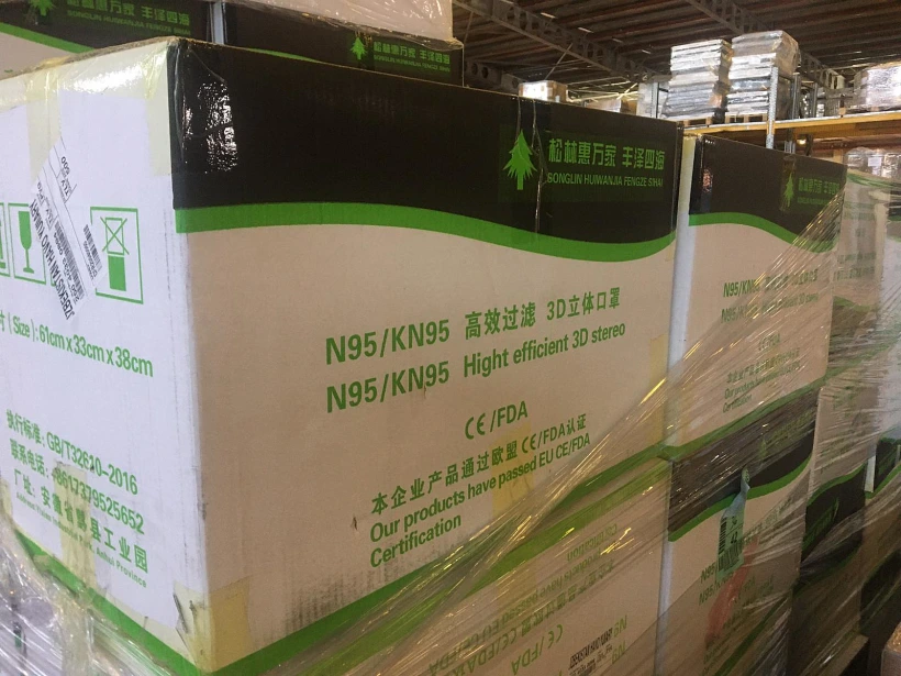 מסכות N95 מזויפות