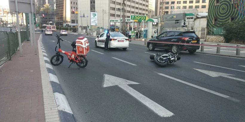 תאונת דרכים ברמת גן