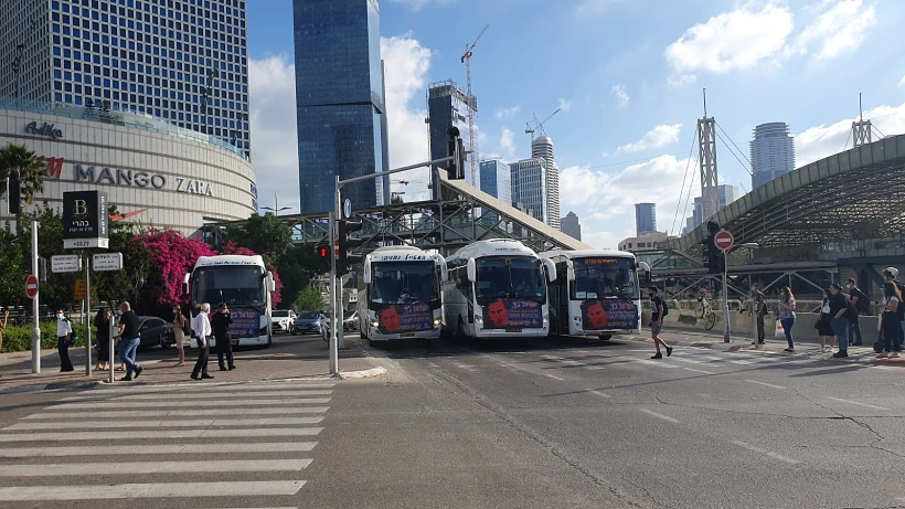 מחאת נהגי האוטובוס