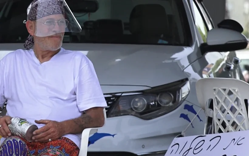 גילי וולפלד, נהג מונית שנאלץ לקבץ נדבות בשל משבר הקורונה