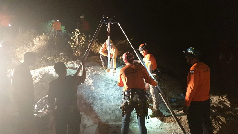 חיפושים אחר נער נעדר בבור מים סמוך לקדומים