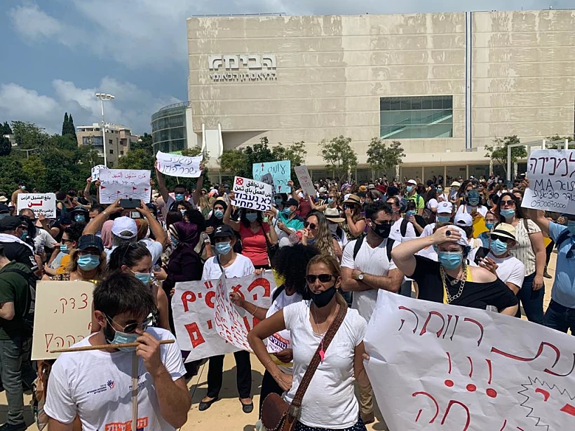 מחאת העו''סים בתל אביב