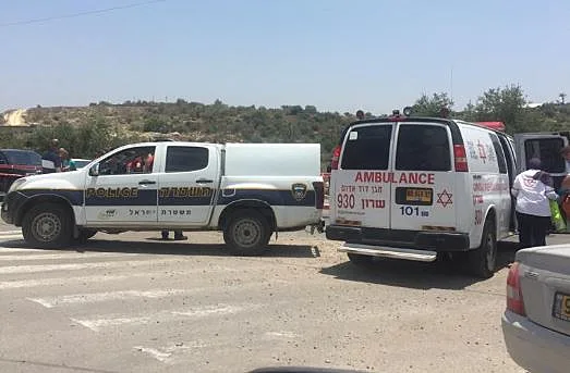 זירת הרצח ביישוב זמר שבשרון